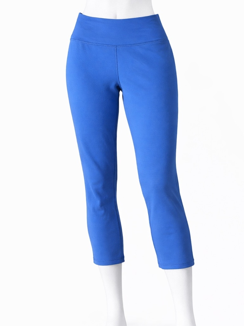 Victoria Sport Bright Blue High-Waist Cropped Leggings size medium
